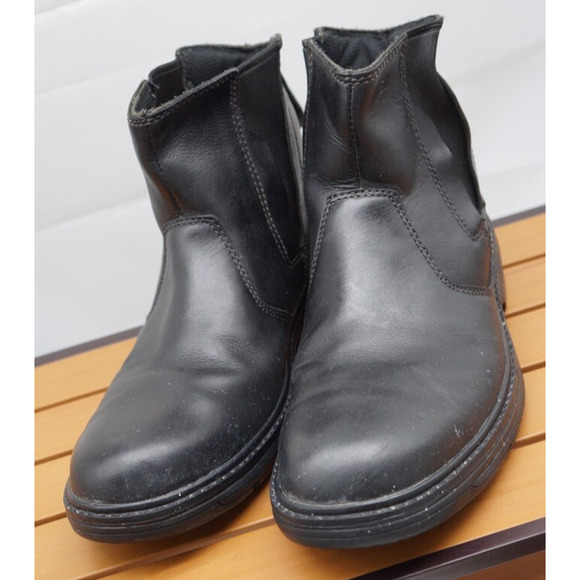 CAT Work Boots Mens US 8.5 Footwear Inherit Black Steel Toed Static Dissipative main image 5